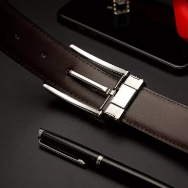 Thắt Lưng Nam PUZO Da Bò Nhân Tạo 2 Mặt Dây, Khóa Kim, Phối Đồ Dễ Dàng T30 - 179k 7 Thắt Lưng Nam PUZO Da Bò Nhân Tạo 2 Mặt Dây, Khóa Kim, Phối Đồ Dễ Dàng T30 - 179k 7