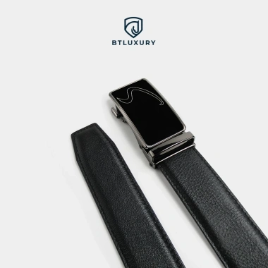 Thắt Lưng Nam SORA Da Bò Hạt Dây Tăng Kéo Tự Động Mặt Khóa Nhiều Loại BTLUXURY 5