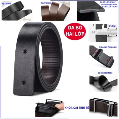 Thắt Lưng Nam VICENZO Da Bò Thật, Dây Bản Nhỏ Luồn Khóa, Bảo Hành 1 Đổi 1 - 168k 6 Thắt Lưng Nam VICENZO Da Bò Thật, Dây Bản Nhỏ Luồn Khóa, Bảo Hành 1 Đổi 1 - 168k 6