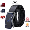 Thắt lưng nam William Polo da thật cao cấp, khóa tự động, hộp quà sang trọng - Giá chỉ 770.000đ