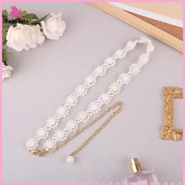 Thắt Lưng Ngọc Trai Bule Co Giãn Phụ Nữ Thanh Lịch Phụ Kiện Quần Áo Nữ 77.000₫