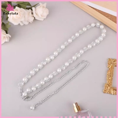 Thắt Lưng Ngọc Trai Bule Co Giãn Phụ Nữ Thanh Lịch Phụ Kiện Quần Áo Nữ 77.000₫