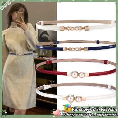 Thắt lưng ngọc trai mỏng cho phụ nữ thanh lịch - Giao hàng địa phương - 44.000₫
