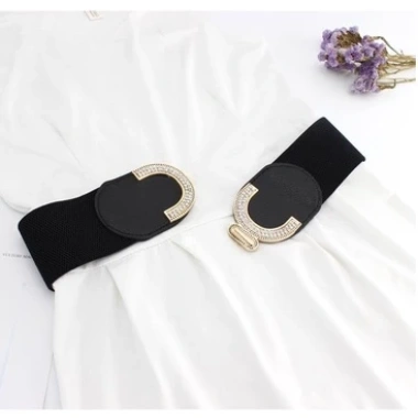 Thắt Lưng Nữ Bản Rộng Đính Đá Pha Lê Co Giãn Sang Trọng Giá 61.722₫ 3