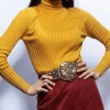 Thắt Lưng Nữ Bản Rộng Họa Tiết Sư Tử - Thời Trang Đẳng Cấp, Giá Chỉ 130.900 VND 6