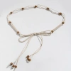 Thắt lưng nữ Bohemian mỏng retro nâu, họa tiết dân tộc, giảm giá 23% chỉ 59.080₫ 9