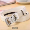 Thắt Lưng Nữ Da Thật Chính Hãng Khóa Tự Động Trắng Phối Jean Giao Nhanh 181k 5