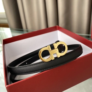 Thắt lưng nữ da thật màu đen 13mm cao cấp - Thời trang, chính hãng, kèm hộp quà, chỉ 999.999₫