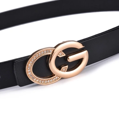 Thắt lưng nữ da thật thời trang khóa kim loại CG - giảm 20% còn 159.000₫