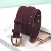 Thắt lưng nữ HYCEO da lộn sang trọng đa năng, khóa chốt thời trang, dây rộng trang trí váy: chỉ 97.900₫ 3