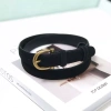 Thắt lưng nữ HYCEO da lộn sang trọng đa năng, khóa chốt thời trang, dây rộng trang trí váy: chỉ 97.900₫ 5