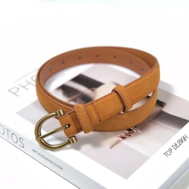 Thắt lưng nữ HYCEO da lộn sang trọng đa năng, khóa chốt thời trang, dây rộng trang trí váy: chỉ 97.900₫ 9