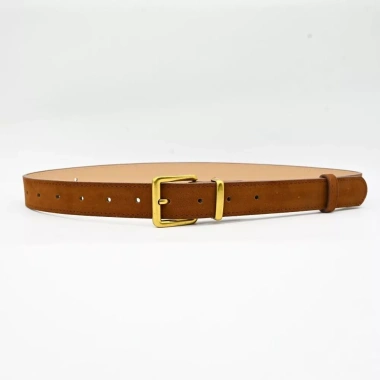 Thắt lưng nữ HYCEO da lộn vintage đa năng, pin khóa sang trọng chỉ 88.000₫