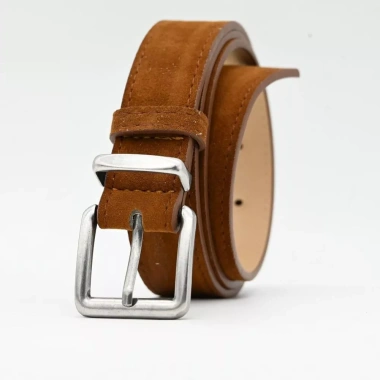 Thắt lưng nữ HYCEO da lộn vintage đa năng, pin khóa sang trọng chỉ 88.000₫