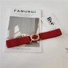 Thắt lưng nữ khóa kim loại - Đen sang trọng, đỏ co giãn - Giá ưu đãi 57.173 VND 8