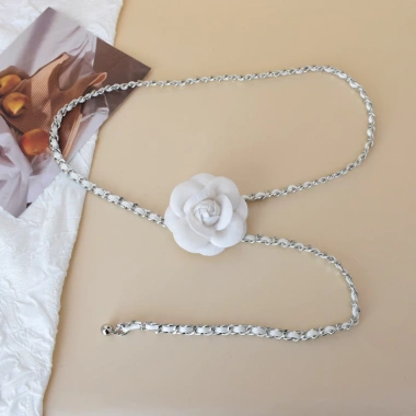 Thắt Lưng Nữ Nhỏ Thơm Hoa Camellia Dây Xích Thời Trang Giá giảm 88.791 VND 9