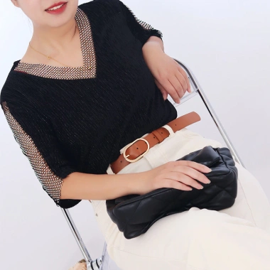 Thắt Lưng Nữ PU Mềm Mại Đai Trang Trí Gió Pin Khóa Đai Thoải Mãi - Giảm Giá 2 Thắt Lưng Nữ PU Mềm Mại Đai Trang Trí Gió Pin Khóa Đai Thoải Mãi - Giảm Giá 2