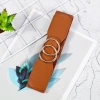 Thắt lưng nữ rộng đàn hồi vàng Shuang Huan Kou chất lượng cao giá ưu đãi 60.158₫ 2