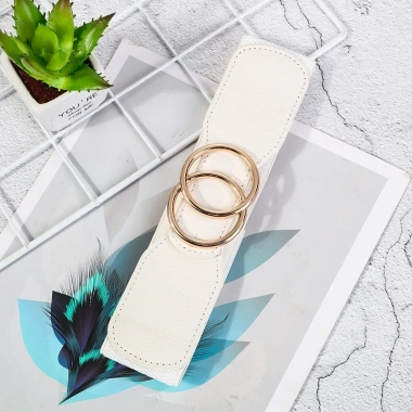 Thắt lưng nữ rộng đàn hồi vàng Shuang Huan Kou chất lượng cao giá ưu đãi 60.158₫ 3 Thắt lưng nữ rộng đàn hồi vàng Shuang Huan Kou chất lượng cao giá ưu đãi 60.158₫ 3