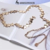 Thắt Lưng Nữ Vintage Onetimingfine Kim Loại Ngôi Sao Pentagram Dây Xích - 68.300₫ 2