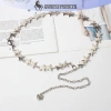 Thắt Lưng Nữ Vintage Onetimingfine Kim Loại Ngôi Sao Pentagram Dây Xích - 68.300₫ 5