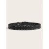 Thắt lưng punk skull da gothic đinh tán, điều chỉnh được, unisex 78.320₫ 5