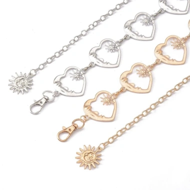 Thắt lưng retro kim loại hình vầng dương - Phụ kiện thời trang 44.000, giao nhanh 7