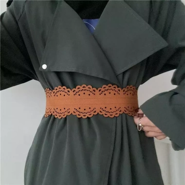 Thắt lưng rộng nữ rỗng ra màu đen nâu - Phối đa dạng, giảm giá, chỉ 95.816₫ 3 Thắt lưng rộng nữ rỗng ra màu đen nâu - Phối đa dạng, giảm giá, chỉ 95.816₫ 3
