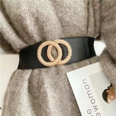Thắt lưng thun nữ eo rộng mới - Dây đeo trang trí, thích hợp váy thường ngày 5 Thắt lưng thun nữ eo rộng mới - Dây đeo trang trí, thích hợp váy thường ngày 5