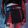 Thắt Lưng Unisex Punk Gothic Hạt Vuông Kim Loại Đinh Tán, Tự Tân - Giá 67.000 9