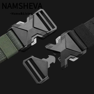 Thắt lưng vải nam NAMSHEVA dày dặn, thoáng khí, dễ tháo lắp cho thể thao và hoạt động ngoài trời 48.730 VND
