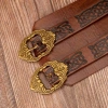 Thắt lưng Viking Renaissance SEIZ6O PU Celtic dập nổi, họa tiết cổ điển thời trung cổ - Giá ưu đãi 192.500đ 7