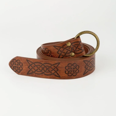 Thắt lưng Viking Renaissance SEIZ6O PU Celtic dập nổi, họa tiết cổ điển thời trung cổ - Giá ưu đãi 192.500đ 10