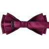 Thắt Nơ Nam Cưới Chổi Sang Trọng - Nơ Burgundy và Đen Hàn Quốc, Giá Ưu Đãi 112k 4
