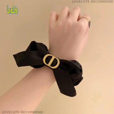 Thắt Nơ Scrunch Buộc Tóc Đẹp Hàn Quốc - Dây Cao Su Đàn Hồi, Giá 45.000 Giảm 10%