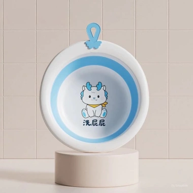 Thau Chậu Gấp Gọn Silicone Cho Bé Hình Mèo Đáng Yêu: Tiết Kiệm Không Gian, Giá 55.000₫ 10