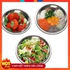 Thau chậu sâu lòng inox 304 siêu dày đa size 18-40cm, bát trộn bột inox - Giá chỉ 25.000đ 3