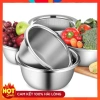 Thau chậu sâu lòng inox 304 siêu dày đa size 18-40cm, bát trộn bột inox - Giá chỉ 25.000đ 9
