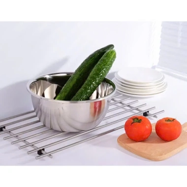 Thau inox sâu lòng, chậu sâu siêu dày 18-36cm - Độ bền cao, Giá chỉ 24.900₫ 2