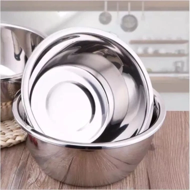 Thau inox sâu lòng, chậu sâu siêu dày 18-36cm - Độ bền cao, Giá chỉ 24.900₫ 4