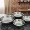 Thau inox Trường Thành cao cấp dày nặng bền đẹp, kích thước 16‑38cm, chỉ 27,5k