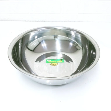 Thau inox Trường Thành cao cấp dày nặng bền đẹp, kích thước 16‑38cm, chỉ 27,5k