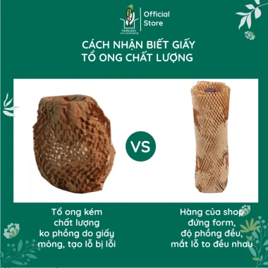 Thay Thế Xốp Hơi – Cuộn Giấy Xi Măng 50cm 30m & 100m Tổ Ong Kraft Thân Thiện Môi Trường – Giá 105.600₫ 5