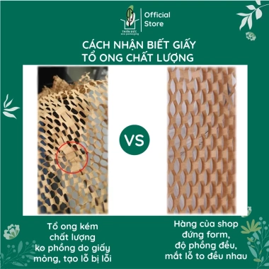 Thay Thế Xốp Hơi – Cuộn Giấy Xi Măng 50cm 30m & 100m Tổ Ong Kraft Thân Thiện Môi Trường – Giá 105.600₫ 6