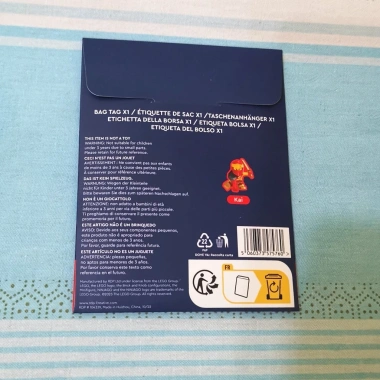 Thẻ Bag Tag Lego 5.007.847 Ninjago Kai - Giá chỉ 270.000₫, giảm tới 21%