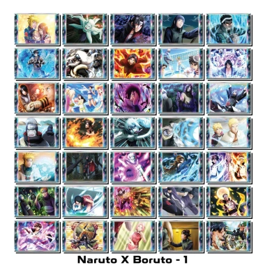 Thẻ Bài Naruto Boruto Độc Quyền Phản Quang 7 Màu Phần 1 6.3x9cm Giá 11.700đ