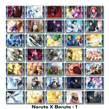 Thẻ Bài Naruto Boruto Độc Quyền Phản Quang 7 Màu Phần 1 6.3x9cm Giá 11.700đ