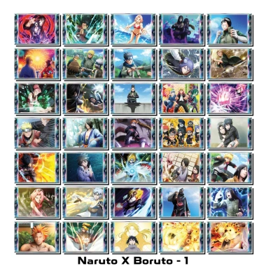 Thẻ Bài Naruto Boruto Độc Quyền Phản Quang 7 Màu Phần 1 6.3x9cm Giá 11.700đ