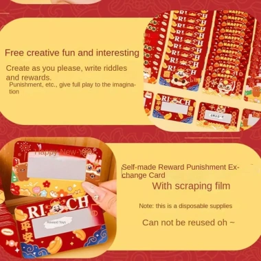 Thẻ cào LLCY Wish DIY Scratch Phim hoạt hình Quà tặng 2.025 Giá ưu đãi 35.420₫ 5