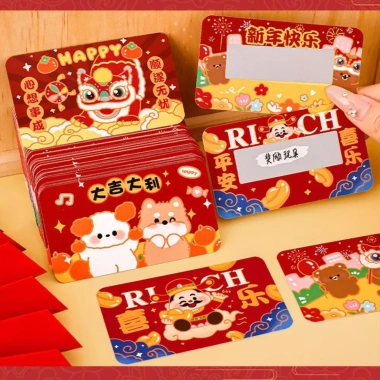 Thẻ cào LLCY Wish DIY Scratch Phim hoạt hình Quà tặng 2.025 Giá ưu đãi 35.420₫ 9